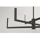 preview thumbnail 3 of 4, Kovacs P1476-L Articular 6 Light 24" Wide LED Abstract Chandelier