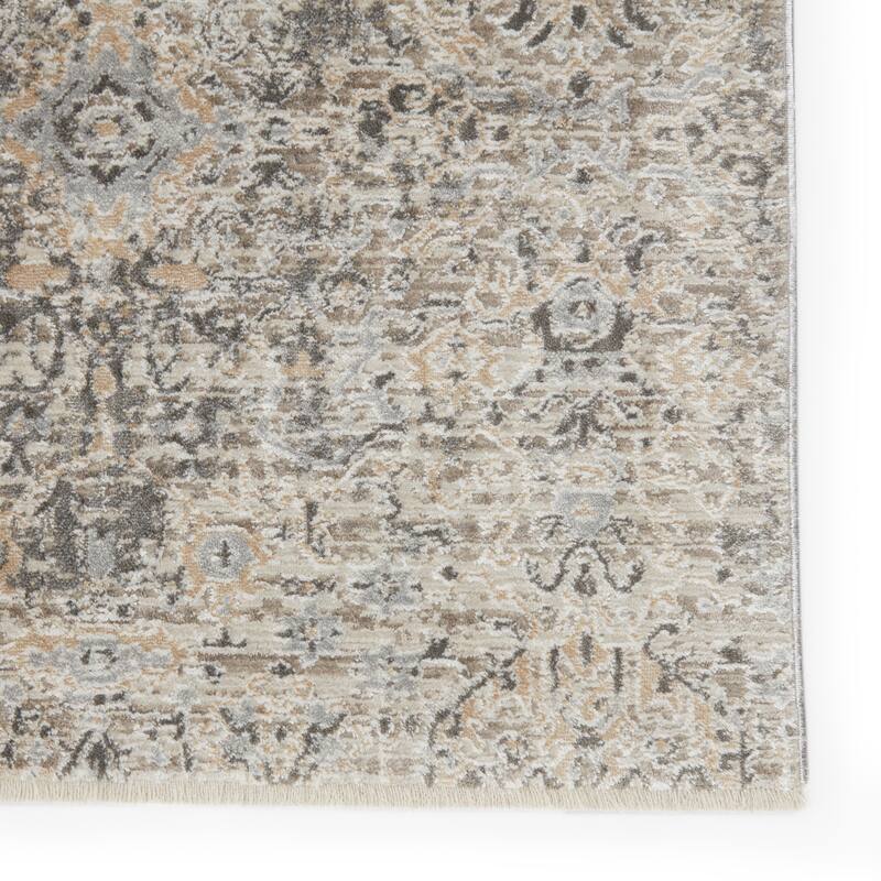 Candide Trellis Gray/ Ivory Area Rug
