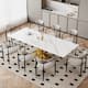 Option Himalayas White top/white&Black chair