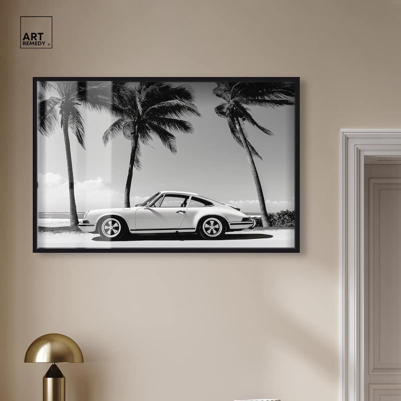 Analog Vintage Car Shadowbox by Art Remedy