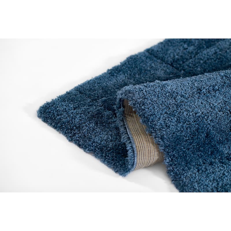 Novogratz by Momeni Nola Shag Magnolia Solid Color Shag Rug