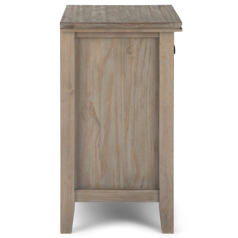 WYNDENHALL Stratford SOLID WOOD 24 inch Wide Bedside Nightstand Table