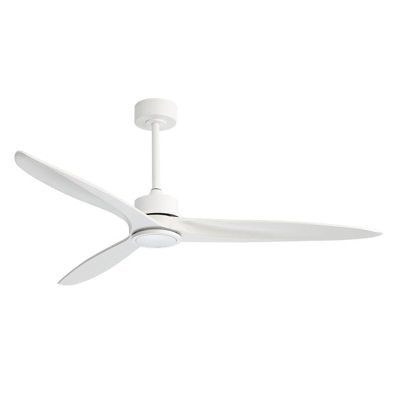 WINGBO 60" Solid Wood DC Motor Indoor Ceiling Fan with Remote Control