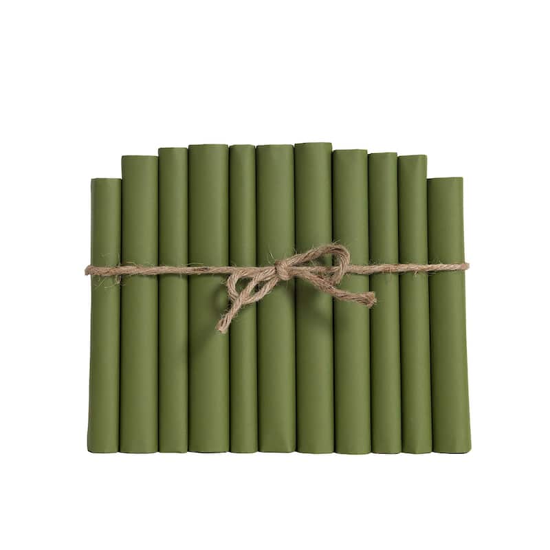 Books Green Decorative Accessories: Fir Wrapped Colorpak