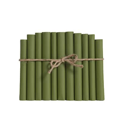 Books Green Decorative Accessories: Fir Wrapped Colorpak