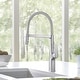 preview thumbnail 3 of 33, Blanco Rivana Semi-Pro Pull-Down Dual-Spray Kitchen Faucet 1.5 GPM - 8.88-in x 4.56-in x 19.88-in