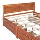 preview thumbnail 129 of 158, (Twin/Full/Queen)Curved Legs Design Platform Bed Frame with 4 Drawers