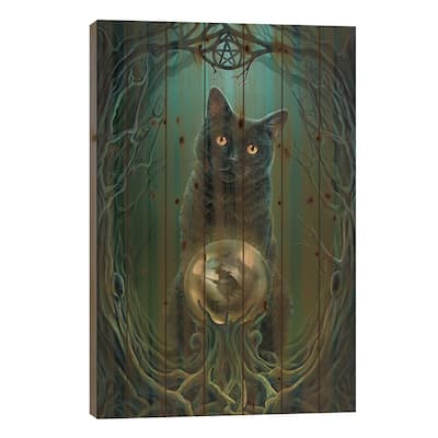 Rise Of The Witches Print On Wood by Lisa Parker - Multi-Color