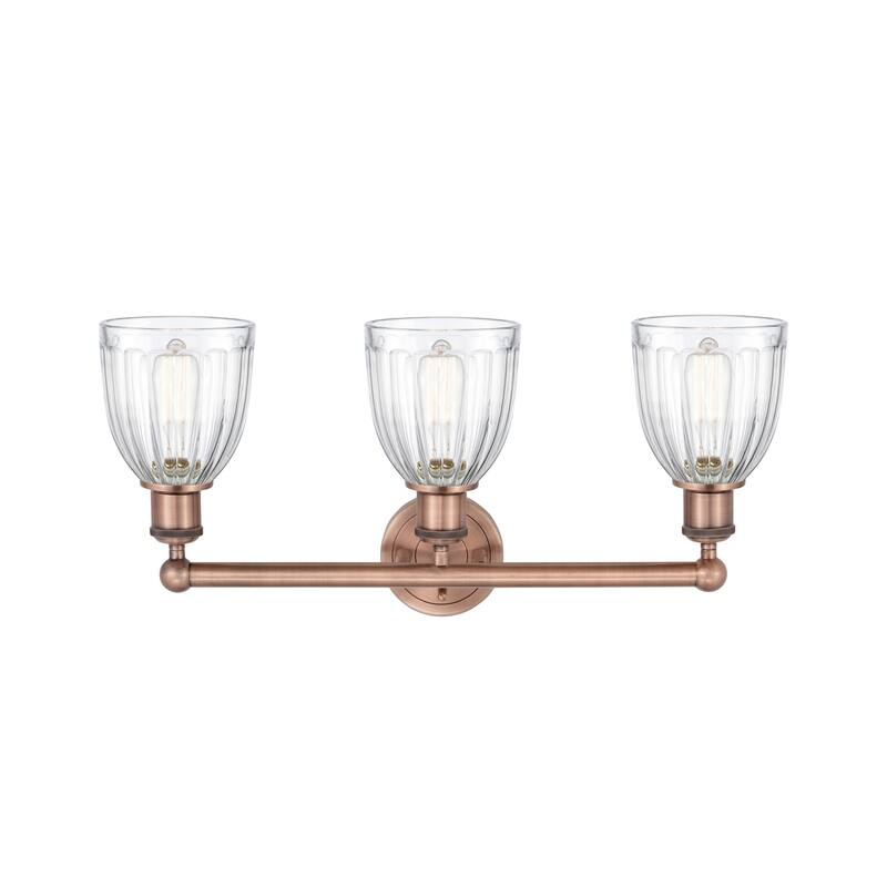 Innovations Lighting 616-3W-12-24 Brookfield Vanity Brookfield 3 Light