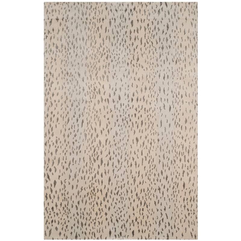 SAFAVIEH Couture Tibetan Jadvyga Hand-knotted Wool Area Rug