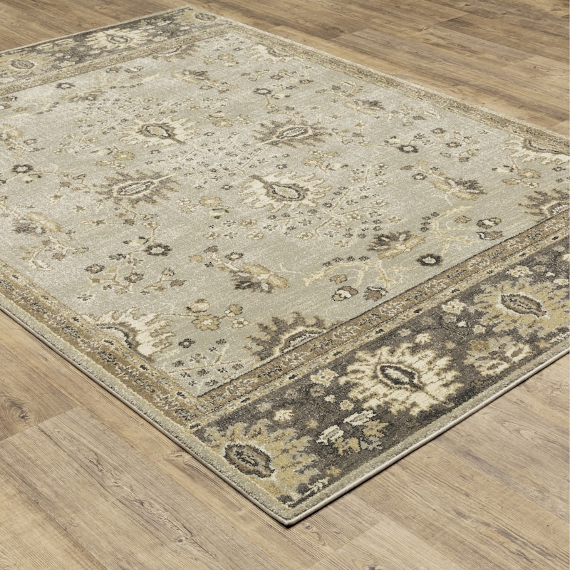 Vista Home Freya Vintage Borders Area Rug