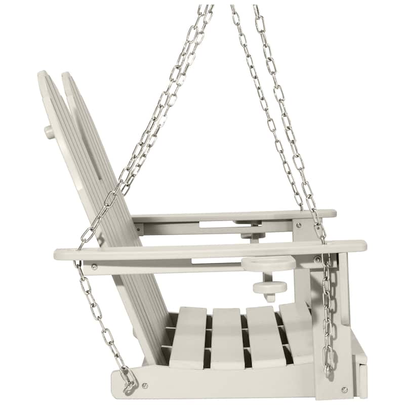 Hanniford Poly Adirondack 50 Inch Porch Swing