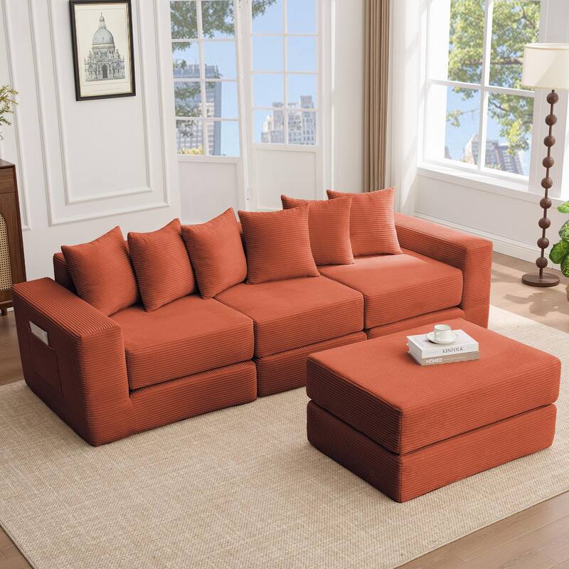 10-in-1 Convertible Sofa Sectional