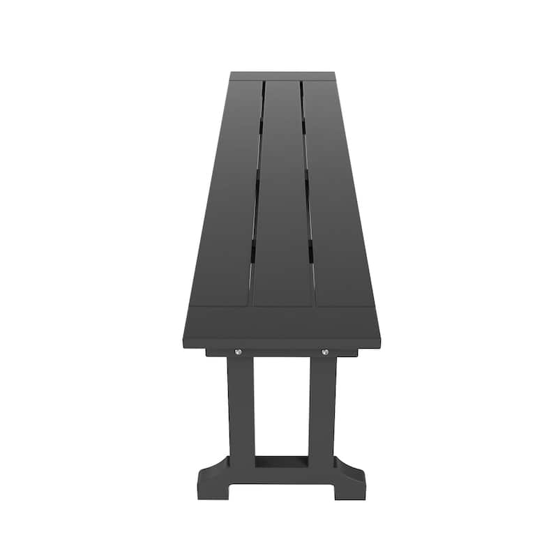 Laguna Hdpe All Weather Outdoor Patio 65" Bench