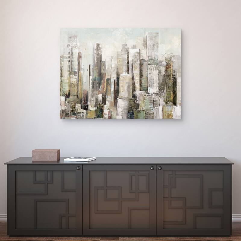 City Chic Gold by Studio Arts Canvas Art Print