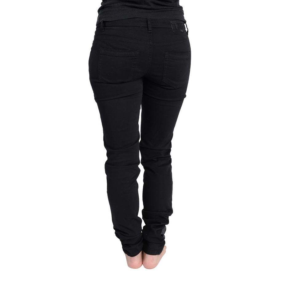 Shop Adidas Womens Neo Skinny Zip Pants Black Overstock 22614595