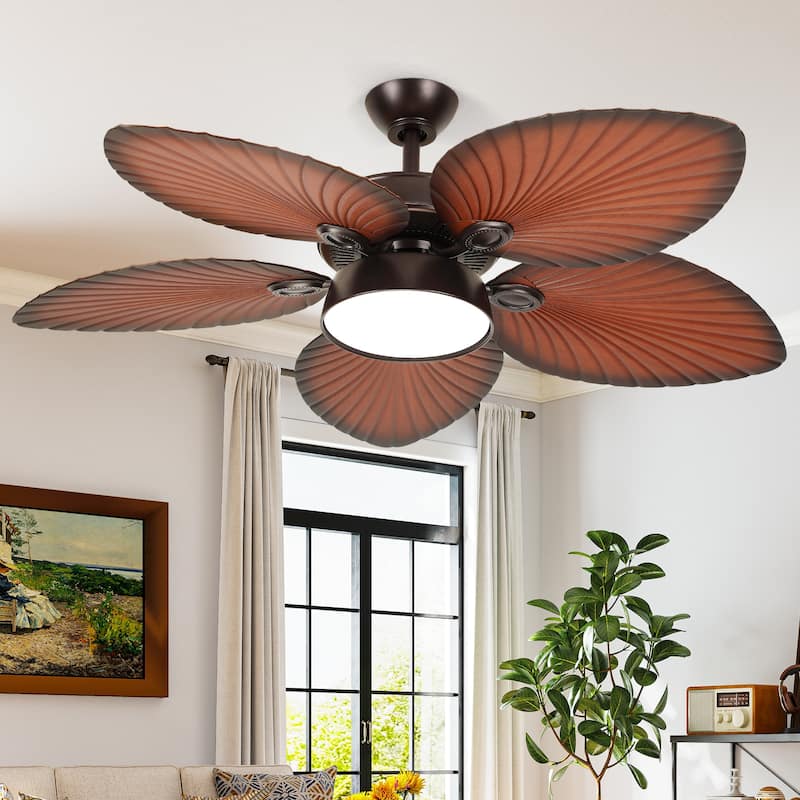 Moasis 52" Tropical Ceiling Fans Collection with Remote - 9080