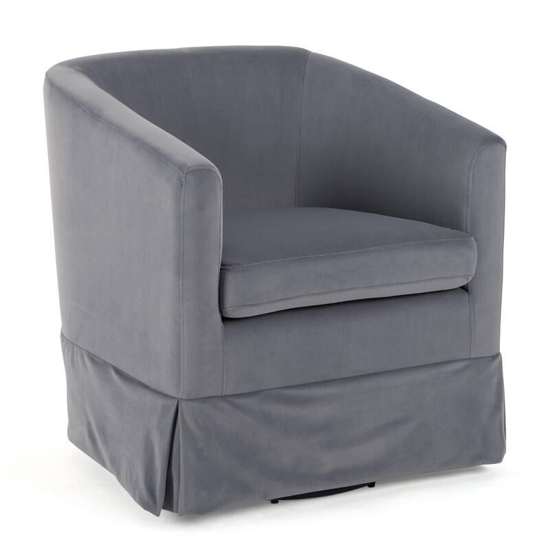 Polyester 27.36" Wide Swivel Chair Suitable for living room - 27