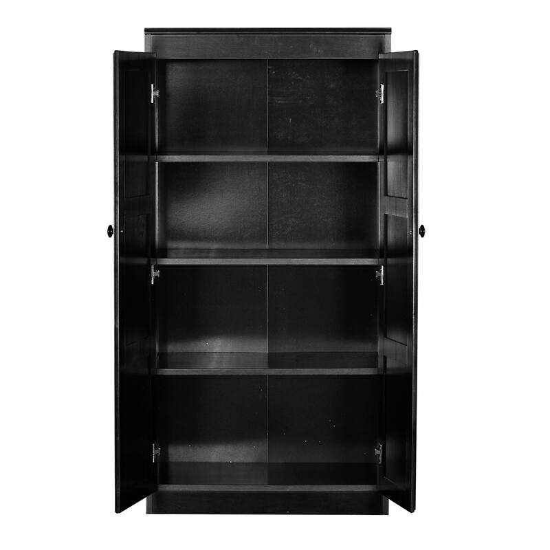 Concepts in Wood Storage Cabinet, 60 inch with 4 Shelve