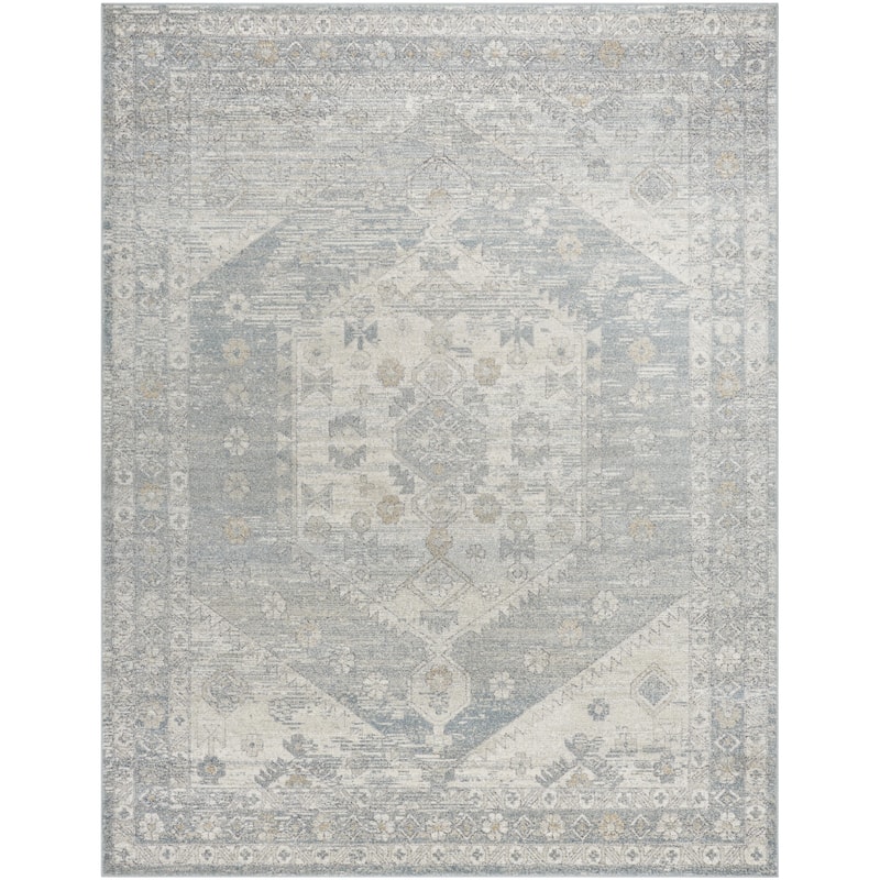 Livabliss Alpharetta Vintage Border Area Rug
