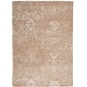 preview thumbnail 26 of 53, Nourison Damask Distressed Contemporary Area Rug 3'6" x 5'6" - Beige/Ivory - Runner/Rectangle