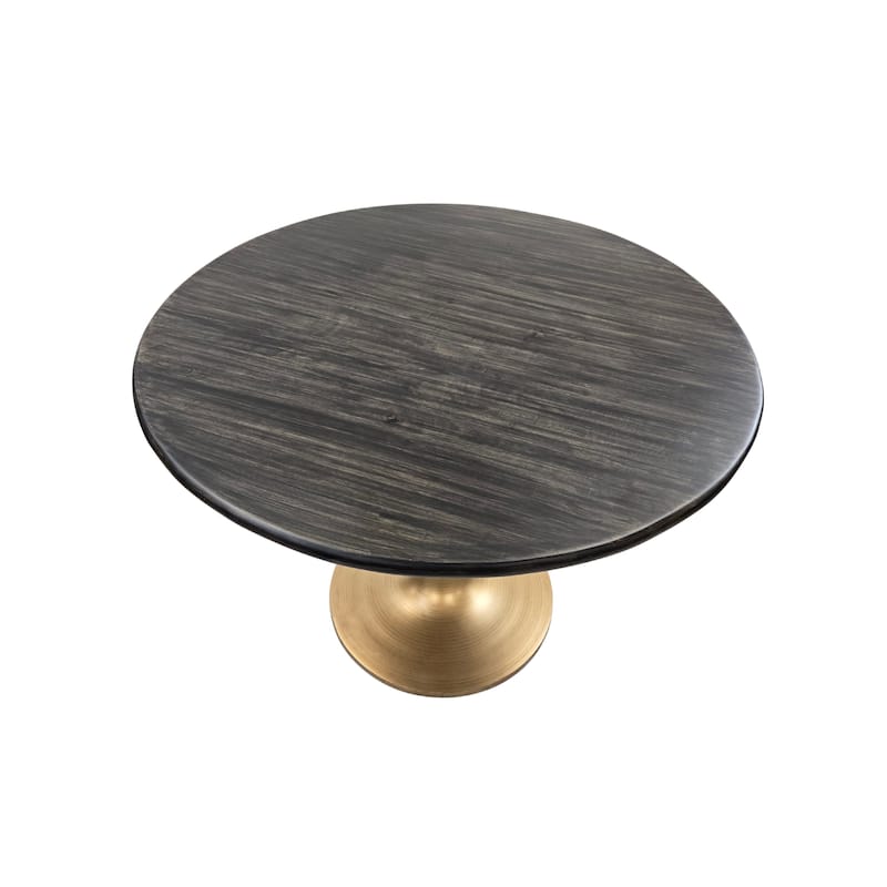 Carolina Living Alden Wood Top 36" Round Dining Table