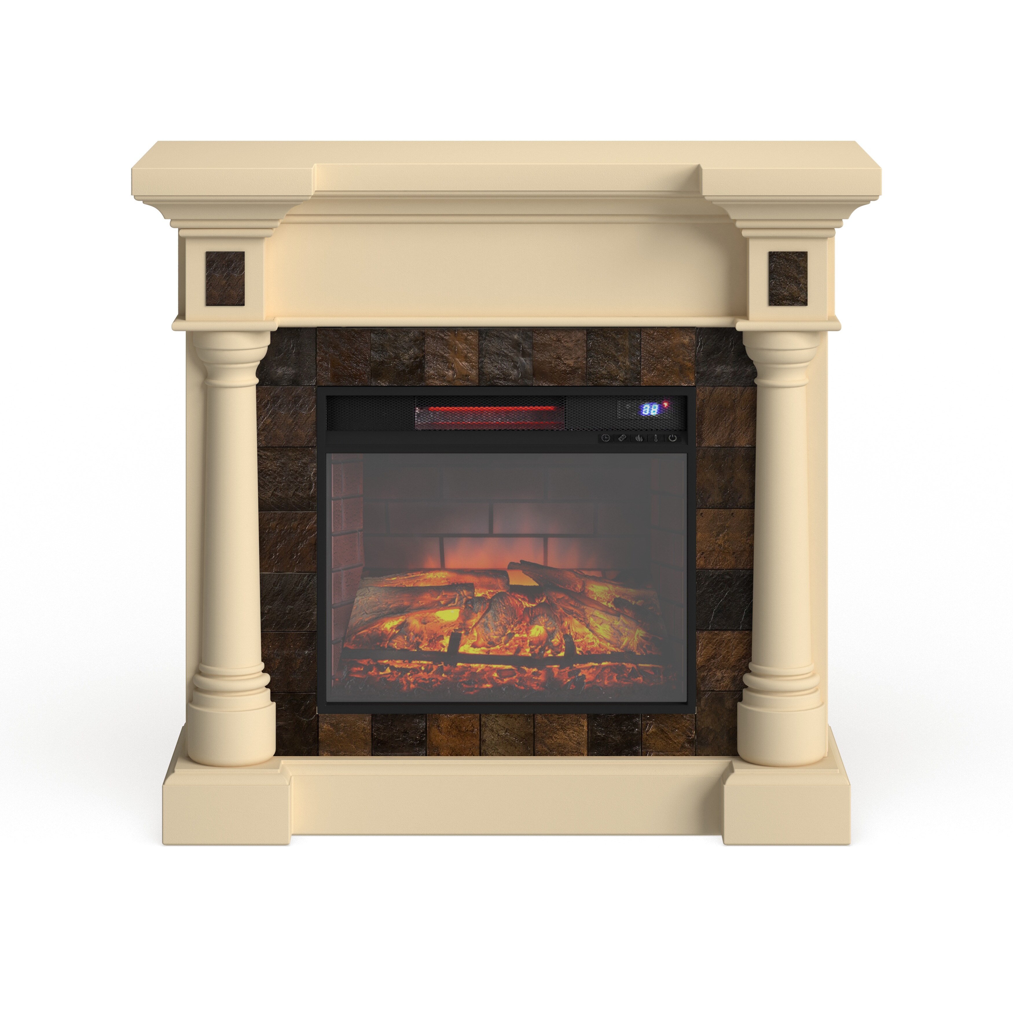 Shop Gracewood Hollow Sunbear Ivory Faux Slate Convertible