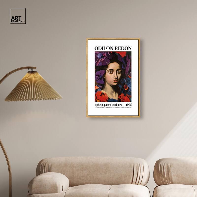 Vision of Ophelia Canvas by Art Remedy