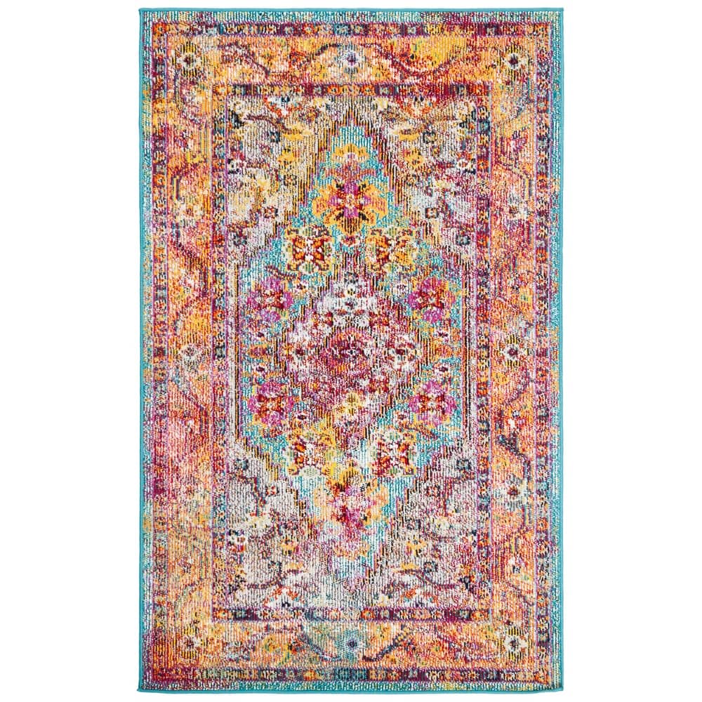 SAFAVIEH Crystal Gerty Vintage Boho Oriental Rug