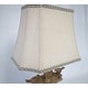 preview thumbnail 3 of 4, 26" Natural Linen Bird Decoration Accent Table Lamp