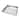 Achla Designs Steel Ash Pan for 24'' Grate, 20 Inch Long, Grey