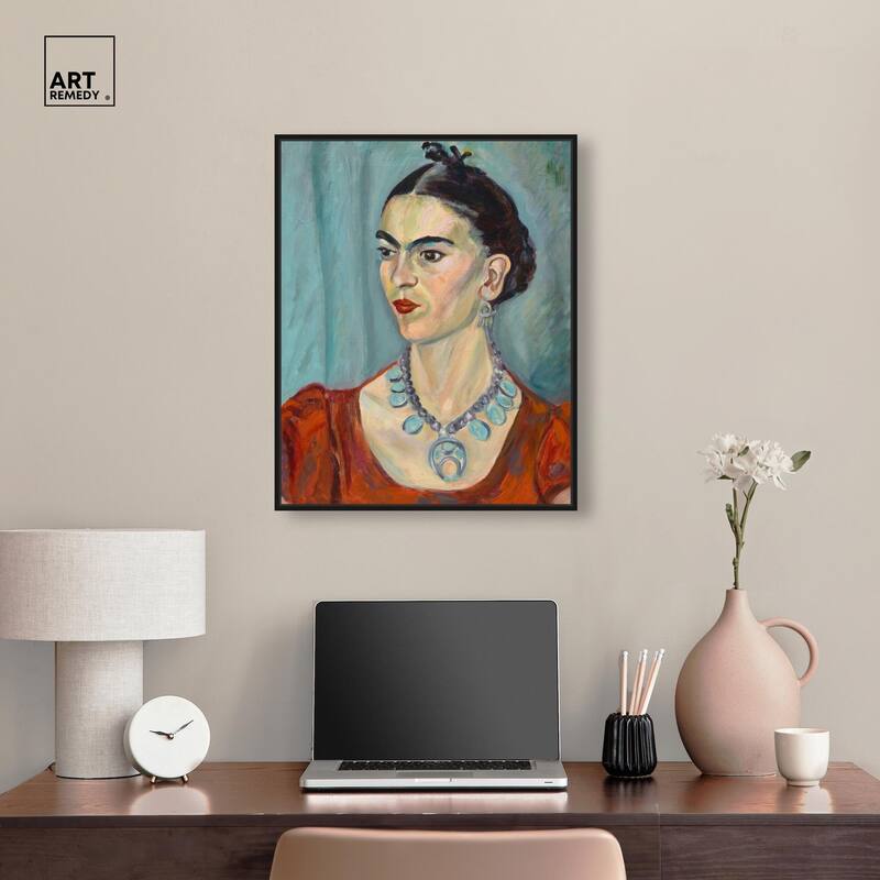 Frida Kahlo by Magda Pach 1933 Canvas by Art Remedy