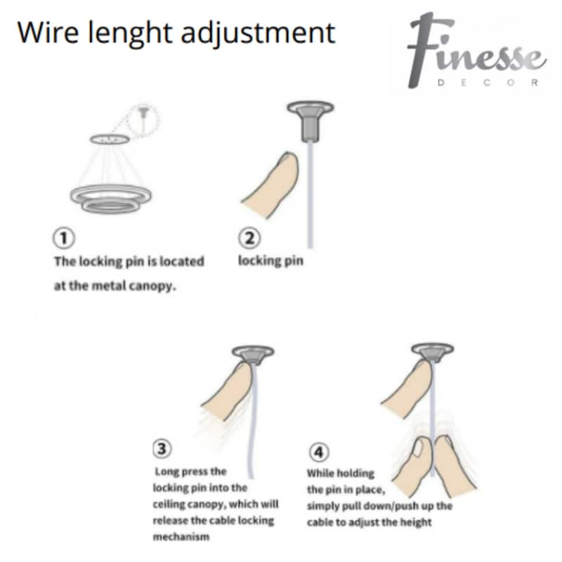 Bucharest Dimmable Integrated LED Chandelier - N/A