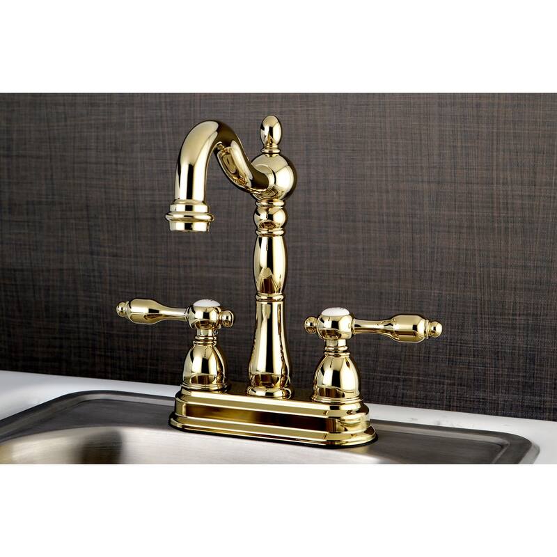 Kingston Brass Tudor Brass Kitchen Faucet
