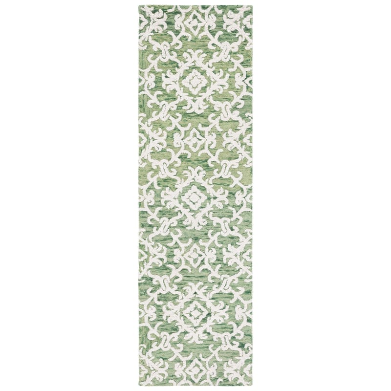 SAFAVIEH, Handmade Blossom Vesela Modern Floral Wool Rug