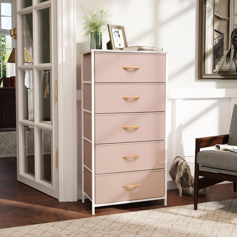 VredHom Vertical 5 Drawers Storage Tower