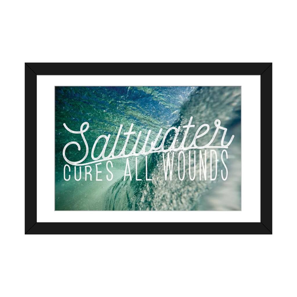 iCanvas "Saltwater" by 5by5collective