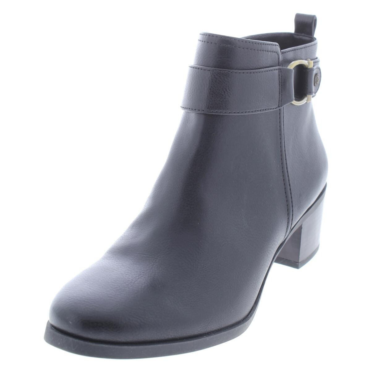 anne klein jeannie ankle booties