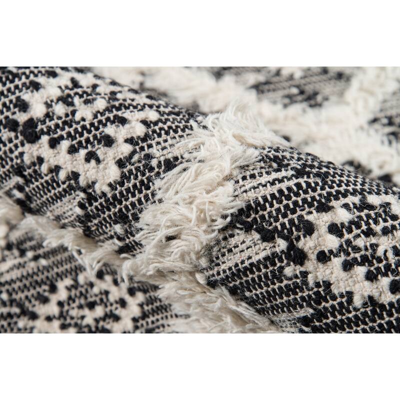 Momeni Harper Hand-woven Trellis Pattern Wool Contemporary Area Rug