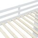 preview thumbnail 34 of 40, Multi-Function Loft Bed with Storage Shelves and Drawers, Wood Loft Bed Frame with Built-in Writing Desk