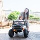 preview thumbnail 12 of 27, Family-Friendly 24V Kids Ride-On Car with Spacious Design Bluetooth Music and Safe Leather Seats White