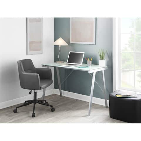 White Exponent Office Desk/Drafting Table