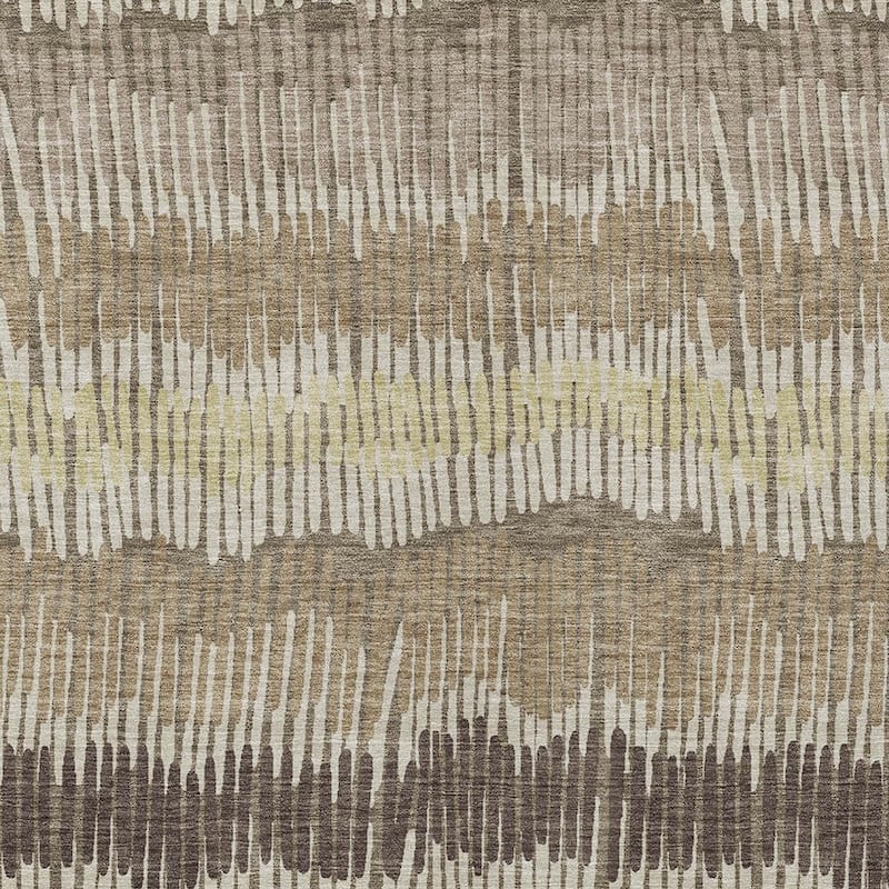 HomeRoots Striped Transitional Rectangle Outdoor Rug