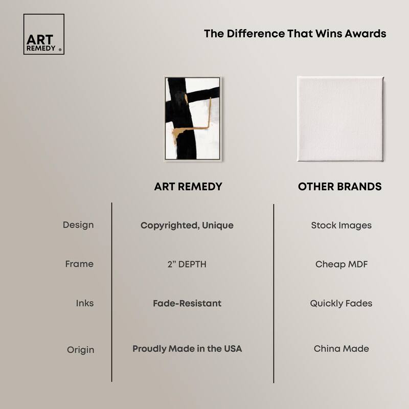 Dichotomy IV Canvas by Art Remedy