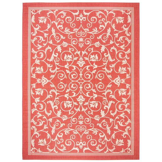 SAFAVIEH Courtyard Clarine Indoor/ Outdoor Waterproof Patio Backyard Rug