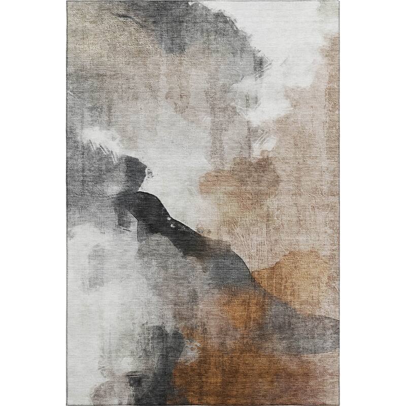 Premium Washable Super Soft Abstract Contemporary Mayfield Rug