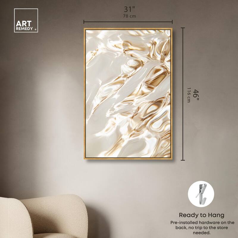 Light Reflections II Canvas by Art Remedy