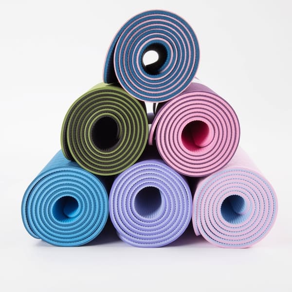 Premium 6mm Print Extra Thick Non Slip Exercise & Fitness Mat Yoga