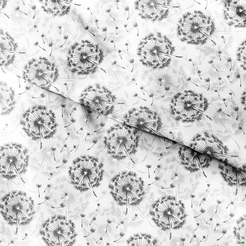 Becky Cameron Make a Wish Dandelion 3 Piece Duvet Cover Set