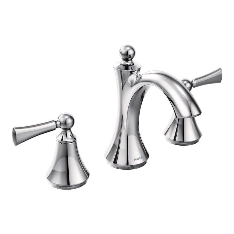 Moen TV4520 Wynford 1.2 GPM Widespread Bathroom Faucet with Pop-Up - Chrome